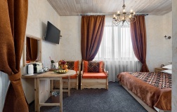  Загородный отель-клуб «Лачи» Московская область COUPE DBL однокомнатный двухместный номер с одной кроватью, фото 4_3